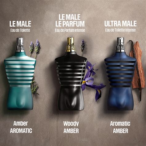 jean paul gaultier le male le parfum vs ultra male